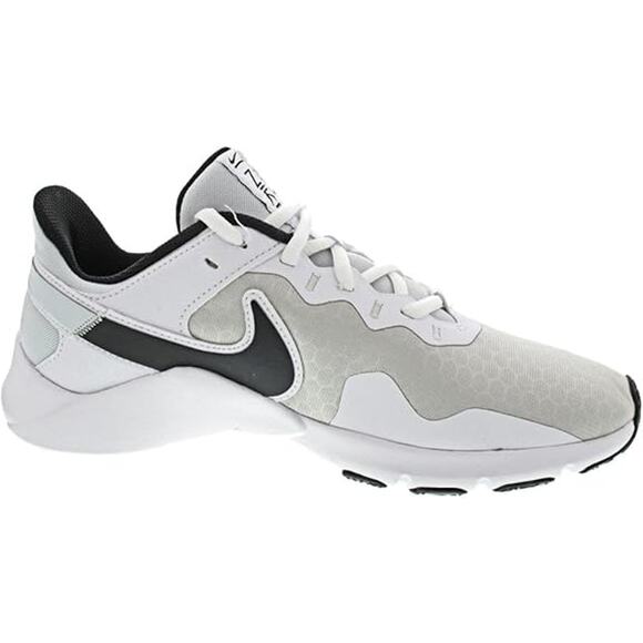 NWT Nike Men\'s Cross Training Sneaker, Pure Platinum Black White , 10.5 main image 4
